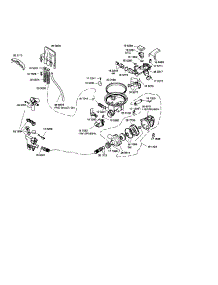 Component Assemblies parts for Bosch Dishwasher SHU66C07UC/14 / FD8211 from AppliancePartsPros.com