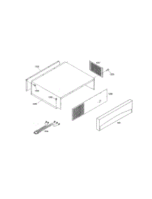 Unit Cover / Wire Assembly parts for Thermador Side-By-Side Refrigerator KBUIT4855E/03 from AppliancePartsPros.com