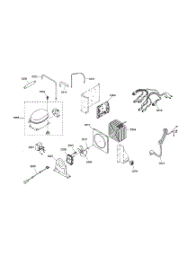 Compressor / Control Board / Condenser parts for Thermador Side-By-Side Refrigerator KBUIT4855E/03 from AppliancePartsPros.com