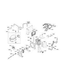 Compressor / Condenser parts for Thermador Side-By-Side Refrigerator KBUIT4855E/05 from AppliancePartsPros.com