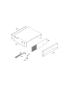 Wire Assembly / Top Grill parts for Thermador Side-By-Side Refrigerator KBUIT4855E/05 from AppliancePartsPros.com