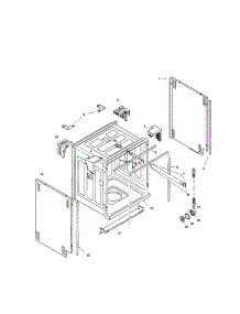 Tank Assembly parts for Bosch Dishwasher SHU4316UC/12 from AppliancePartsPros.com