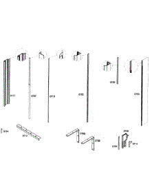 Installation parts for Thermador Bottom-Mount Refrigerator T36IT71FN/23 from AppliancePartsPros.com