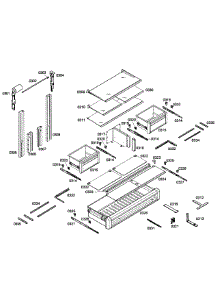 Refrigerator parts for Thermador Bottom-Mount Refrigerator T36IT71NNP/09 from AppliancePartsPros.com