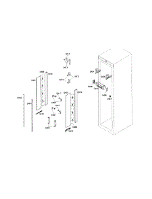 Lighting parts for Thermador Refrigerator T24IR70NSP/21 from AppliancePartsPros.com