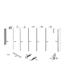 Trim Assy parts for Thermador Refrigerator T24IR70NSP/26 from AppliancePartsPros.com