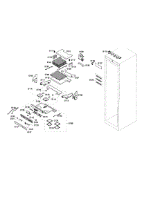 Control Panel parts for Thermador Refrigerator T24IR70NSP/34 from AppliancePartsPros.com