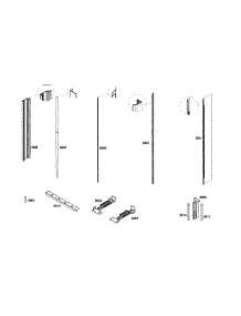 Trim Assy parts for Thermador Refrigerator T24IR70NSP/34 from AppliancePartsPros.com