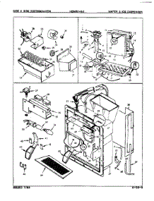 Water & Ice Dispenser parts for Maytag Refrigerator NDNS249JH/8N45A from AppliancePartsPros.com