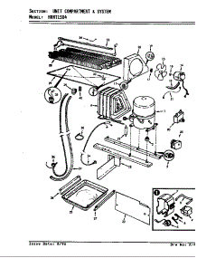Unit Compartment & System parts for Maytag Refrigerator HRNT1504A/AF09A from AppliancePartsPros.com