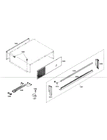 Top Grille parts for Thermador Side-By-Side Refrigerator KBUIT4875E01 from AppliancePartsPros.com