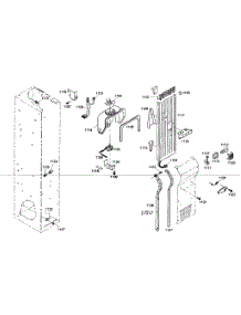 Duct Assy parts for Thermador Side-By-Side Refrigerator KBUIT4875E01 from AppliancePartsPros.com