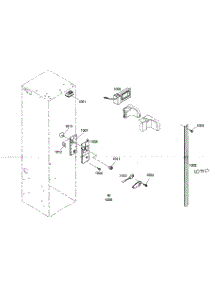 Senser parts for Thermador Side-By-Side Refrigerator KBUIT4855E/01 from AppliancePartsPros.com