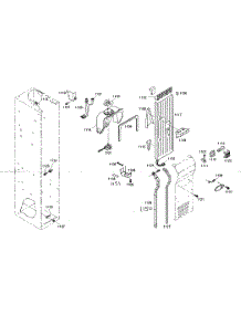 Duct Assy parts for Thermador Side-By-Side Refrigerator KBUIT4855E/01 from AppliancePartsPros.com
