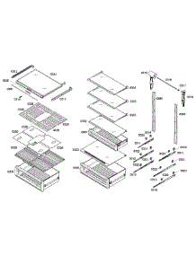 Drawer Assy parts for Thermador Refrigerator T24IR70NSP/03 from AppliancePartsPros.com