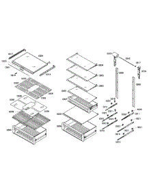 Drawer Assy parts for Thermador Refrigerator T24IR70NSP/27 from AppliancePartsPros.com