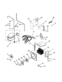 Upper Unit Parts parts for Jenn-Air Side-By-Side Refrigerator JS42NXFXDE00 from AppliancePartsPros.com