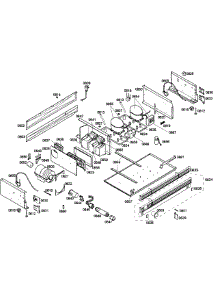 Compressor parts for Thermador Bottom-Mount Refrigerator T36IT71NNP/08 from AppliancePartsPros.com