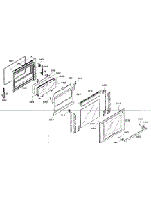 Door Assy 1 parts for Thermador Wall Oven/Microwave Combo DM302ES01 from AppliancePartsPros.com