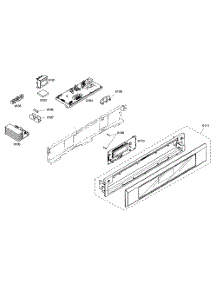 Control Panel parts for Thermador Wall Oven/Microwave Combo DM302ES01 from AppliancePartsPros.com