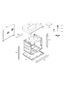 Mounting parts for Thermador Wall Oven/Microwave Combo MEM301ES01 from AppliancePartsPros.com