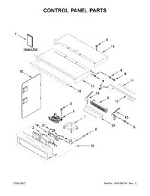 Control Panel Parts parts for Jenn-Air Wall Oven/Microwave Combo JMW2430DS02 from AppliancePartsPros.com