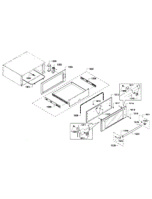 Drawer Assy parts for Thermador Wall Oven/Microwave Combo MEMCW301EP-03 from AppliancePartsPros.com