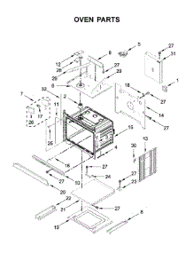 Oven Parts parts for Jenn-Air Wall Oven/Microwave Combo JMW2430DS03 from AppliancePartsPros.com