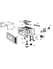 Microwave Parts 2 parts for Thermador Wall Oven/Microwave Combo MEMC301ES01 from AppliancePartsPros.com