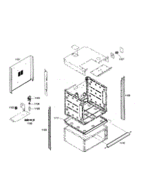 Mounting parts for Thermador Wall Oven/Microwave Combo MEMW271ES01 from AppliancePartsPros.com