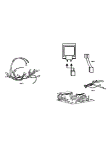 Wiring Harness parts for Thermador Wall Oven/Microwave Combo MEMW301ES01 from AppliancePartsPros.com
