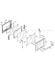 Oven Door Assy parts for Thermador Wall Oven/Microwave Combo MEMW301ES01 from AppliancePartsPros.com