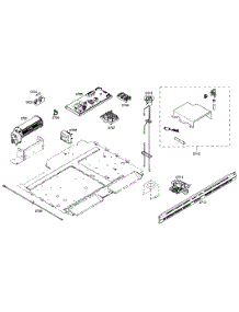 Mounting Assy parts for Thermador Wall Oven/Microwave Combo POMW30101 from AppliancePartsPros.com