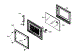 Microwave Door Assy