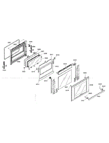 Door Assy parts for Thermador Wall Oven/Microwave Combo DM301ES01 from AppliancePartsPros.com