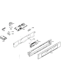 Control Panel parts for Thermador Wall Oven/Microwave Combo DM301ES01 from AppliancePartsPros.com