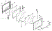 Oven Door Assy