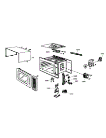 Microwave Cabinet Parts parts for Thermador Wall Oven/Microwave Combo MEMCW301ES01 from AppliancePartsPros.com