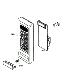 Key Pad parts for Thermador Wall Oven/Microwave Combo MEMCW301ES01 from AppliancePartsPros.com