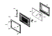 Microwave Door Assy