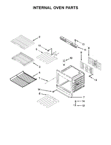 Internal Oven Parts parts for Jenn-Air Wall Oven/Microwave Combo JMW2427WB03 from AppliancePartsPros.com