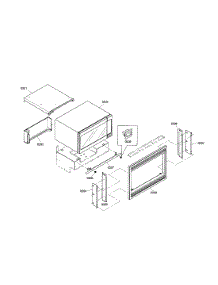 Microwave Mounting parts for Thermador Wall Oven/Microwave Combo MEMCW271ES-01 from AppliancePartsPros.com