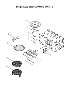 Internal Microwave Parts parts for Jenn-Air Wall Oven/Microwave Combo JMW2430DP03 from AppliancePartsPros.com