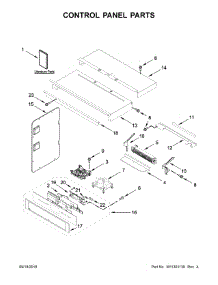 Control Panel Parts parts for Jenn-Air Wall Oven/Microwave Combo JMW2430DP03 from AppliancePartsPros.com
