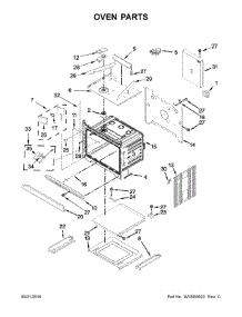 Oven Parts parts for Jenn-Air Wall Oven/Microwave Combo JMW3430DB00 from AppliancePartsPros.com