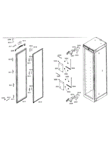 Door Assy parts for Thermador Wine & Beverage Cooler T24IW50NSP-07 from AppliancePartsPros.com
