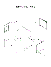 Top Venting Parts parts for Jenn-Air Wall Oven/Microwave Combo JMW3430DS02 from AppliancePartsPros.com