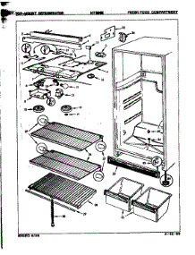 Fresh Food Compartment parts for Maytag Refrigerator NT16HXH/8D05A from AppliancePartsPros.com