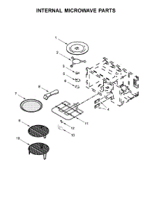 Internal Microwave Parts parts for Jenn-Air Wall Oven/Microwave Combo JMW2427DS02 from AppliancePartsPros.com