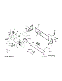Controls & Backsplash parts for Hot Point Washer MTAP1100F2WW from AppliancePartsPros.com